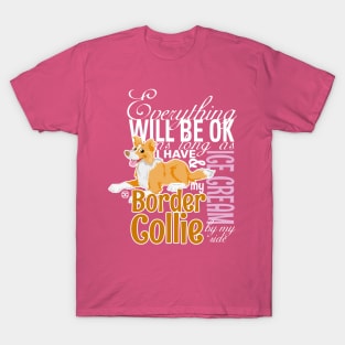 Everything will be ok - BC Red & Ice Cream T-Shirt